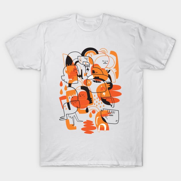 Orange Juice T-Shirt by HaloCalo